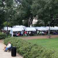 Exhibitors on the Lawn